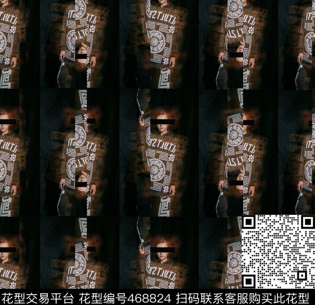 复古概念广告数码印花华亿平台下载（图片编号: 468824） - 瓦栏（Walan）