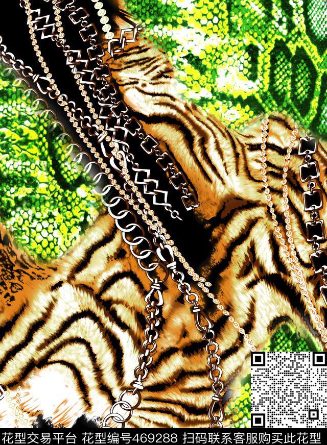 流行时尚霸气大气传统印花华亿平台下载（图片编号: 469288） - 瓦栏（Walan）