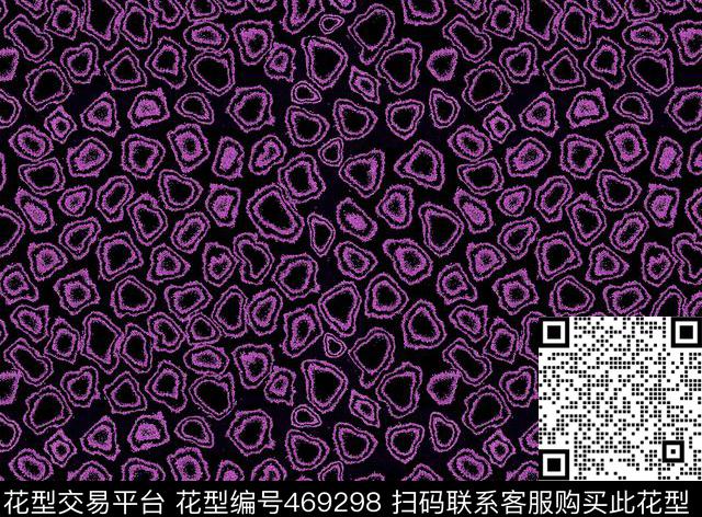 双圈花色不规则几何传统印花华亿平台下载（图片编号: 469298） - 瓦栏（Walan）