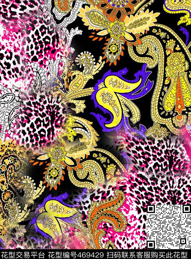 大气高端流行时尚传统印花华亿平台下载（图片编号: 469429） - 瓦栏（Walan）