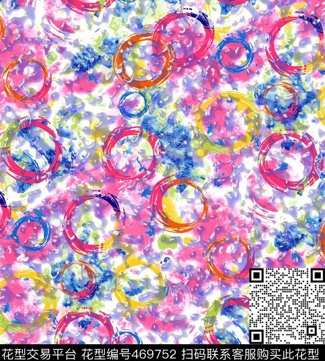 亮丽暖色水粉传统印花华亿平台下载（图片编号: 469752） - 瓦栏（Walan）