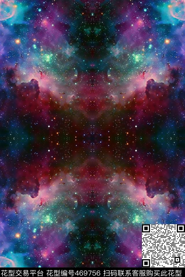 彩云火云家纺数码印花华亿平台下载（图片编号: 469756） - 瓦栏（Walan）