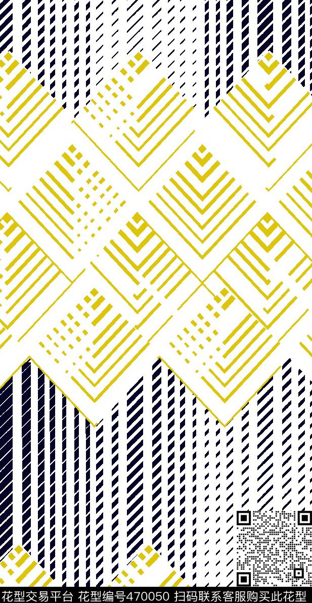 几何几何拼贴渐变传统印花华亿平台下载（图片编号: 470050） - 瓦栏（Walan）