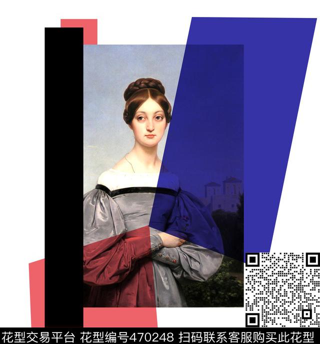 潮流复古男装华亿平台数码印花华亿平台下载（图片编号: 470248） - 瓦栏（Walan）