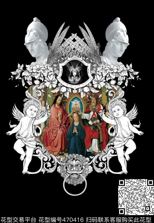 T恤卫衣大牌男装时尚定位数码印花华亿平台下载（图片编号: 470416） - 瓦栏（Walan）