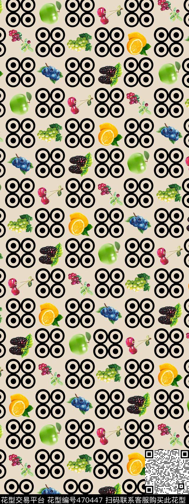 夏日清凉水果派对数码印花华亿平台下载（图片编号: 470447） - 瓦栏（Walan）