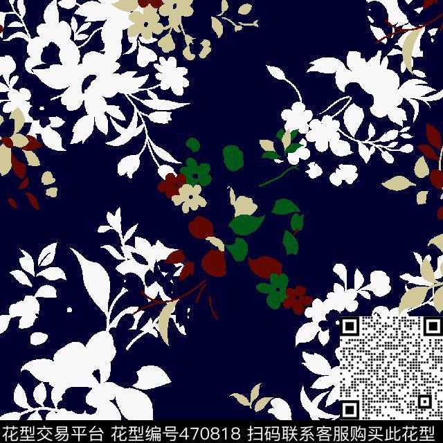 时尚小碎花男装传统印花华亿平台下载（图片编号: 470818） - 瓦栏（Walan）