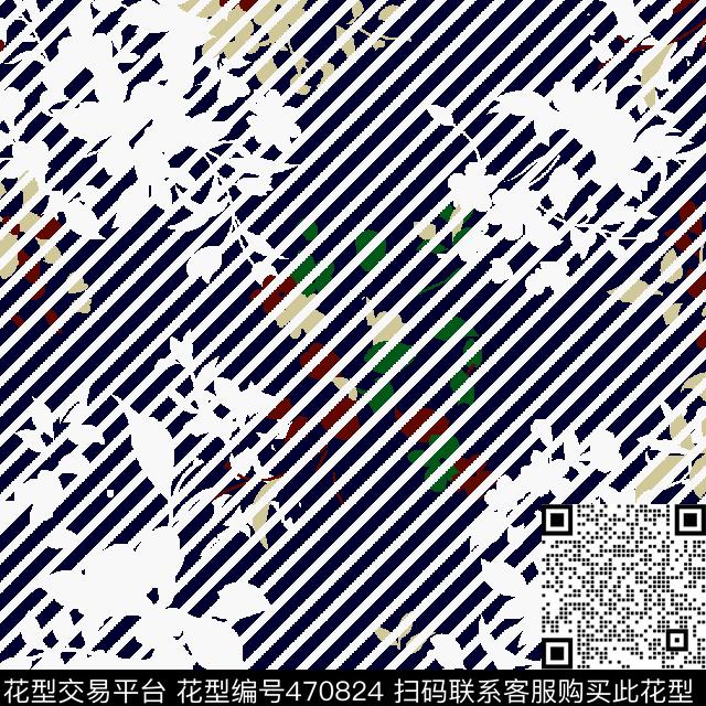 斜线小碎花个性传统印花华亿平台下载（图片编号: 470824） - 瓦栏（Walan）
