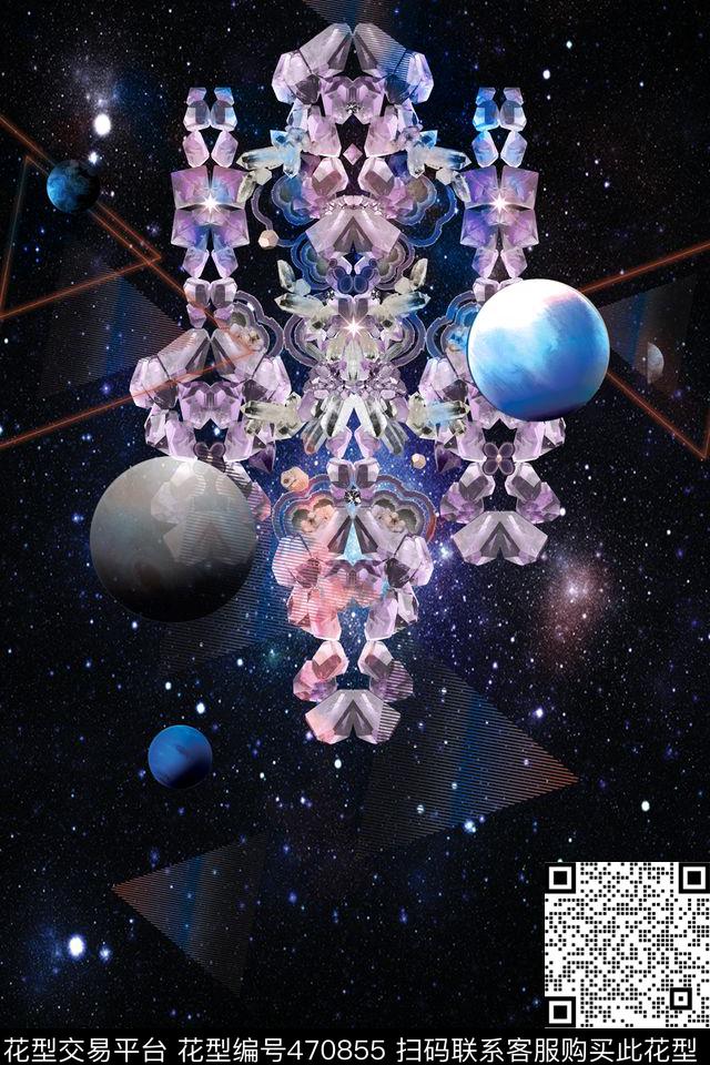 T恤定位流行数码印花华亿平台下载（图片编号: 470855） - 瓦栏（Walan）