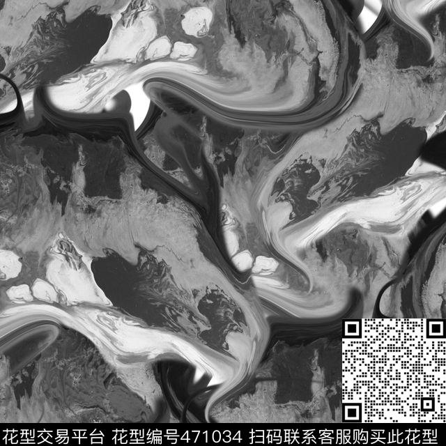 潮流抽象复古数码印花华亿平台下载（图片编号: 471034） - 瓦栏（Walan）