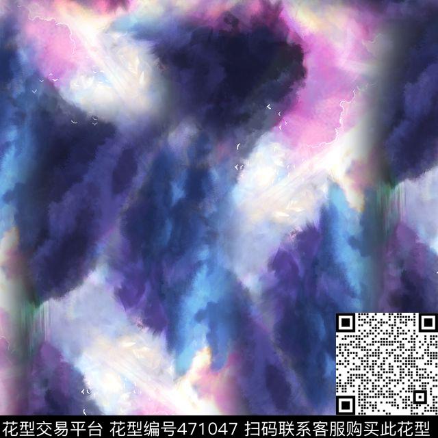 艺术云彩潮流数码印花华亿平台下载（图片编号: 471047） - 瓦栏（Walan）