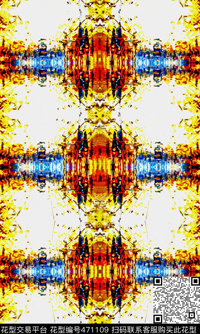 时尚潮流现代数码印花华亿平台下载（图片编号: 471109） - 瓦栏（Walan）