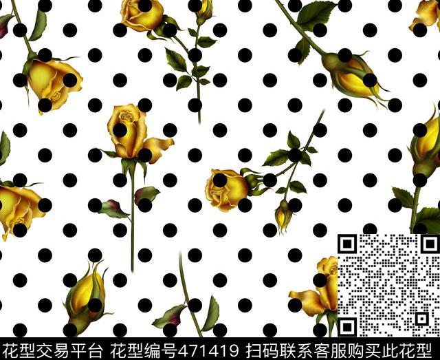 波点金玫瑰圆点玫瑰花女装衬衣连衣裙雪纺印花几何碎花小碎花大花方块衬衫印花简单时尚大牌潮流印花女装印花传统印花T恤印花女装波点印花数码印花华亿平台下载（图片编号: 471419） - 瓦栏（Walan）