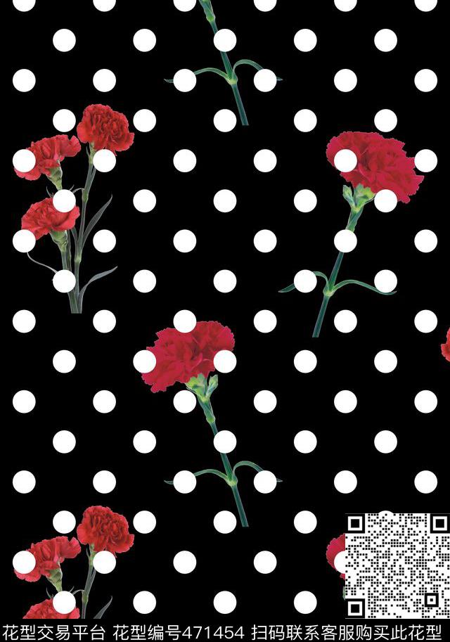 康乃馨香石竹狮头石竹麝香石竹大花石竹荷兰石竹红色康乃馨玫红色康乃馨花卉植物圆点女装衬衣连衣裙雪纺印花几何碎花小碎花大花方块衬衫印花简单时尚大牌潮流印花女装印花传统印花T恤印花女装波点印花数码印花华亿平台下载（图片编号: 471454） - 瓦栏（Walan）