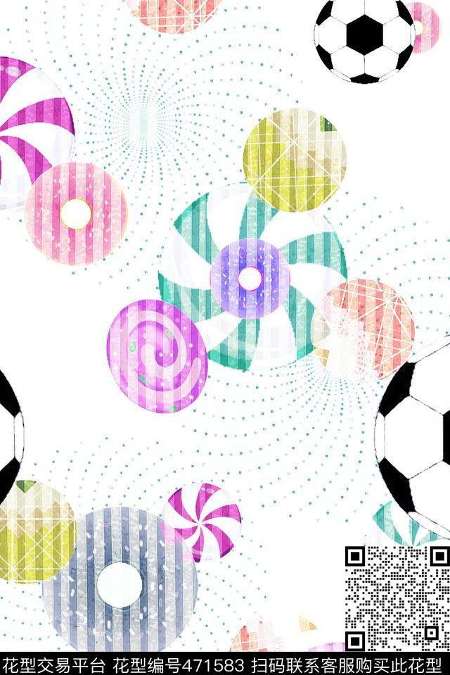 现代时尚潮流数码印花华亿平台下载（图片编号: 471583） - 瓦栏（Walan）