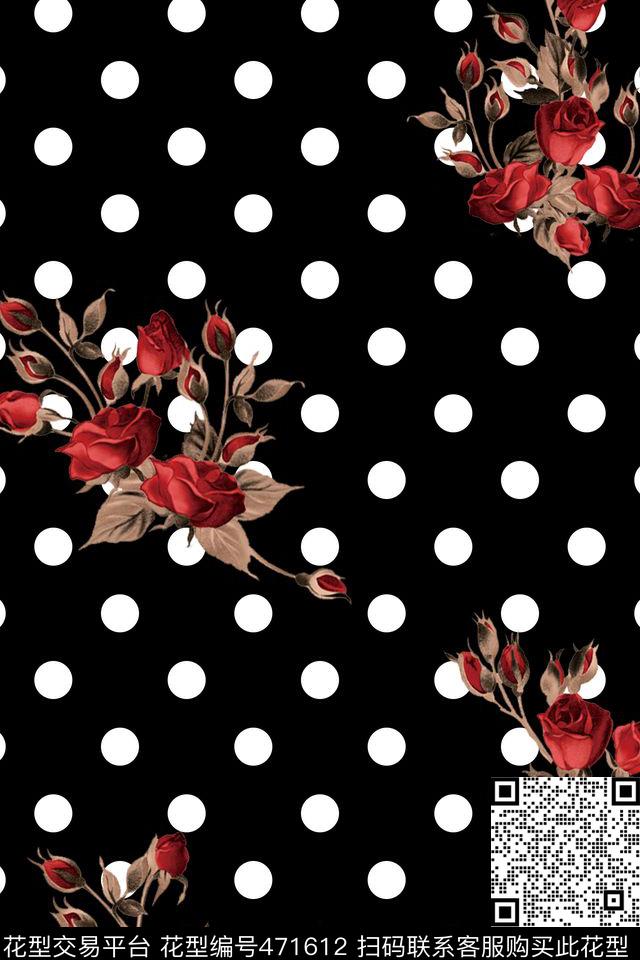 波点圆点玫瑰花女装衬衣连衣裙雪纺印花几何碎花小碎花大花方块衬衫印花简单时尚大牌潮流印花女装印花传统印花T恤印花女装波点印花数码印花华亿平台下载（图片编号: 471612） - 瓦栏（Walan）