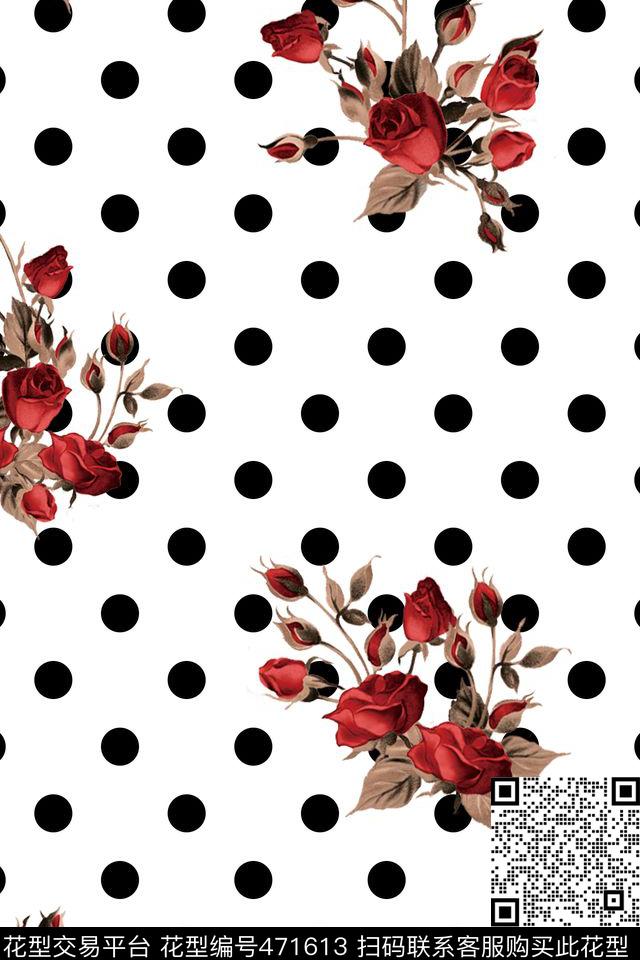 波点圆点玫瑰花女装衬衣连衣裙雪纺印花几何碎花小碎花大花方块衬衫印花简单时尚大牌潮流印花女装印花传统印花T恤印花女装波点印花数码印花华亿平台下载（图片编号: 471613） - 瓦栏（Walan）
