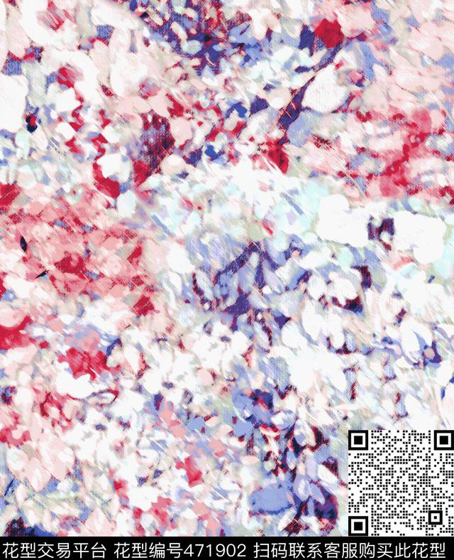 小乱条抽象乱色数码印花华亿平台下载（图片编号: 471902） - 瓦栏（Walan）