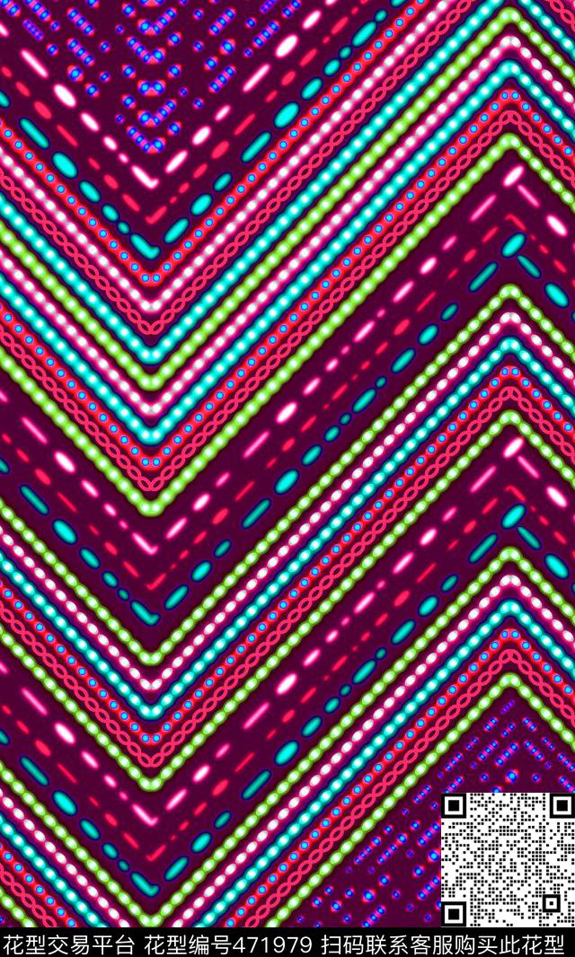 民族珠仔发光效果时尚女装时尚童装数码印花华亿平台下载（图片编号: 471979） - 瓦栏（Walan）