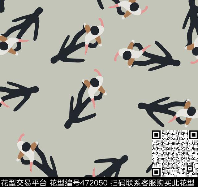 插画复古后现代传统印花华亿平台下载（图片编号: 472050） - 瓦栏（Walan）