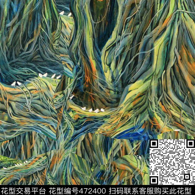 潮流复古男装华亿平台数码印花华亿平台下载（图片编号: 472400） - 瓦栏（Walan）