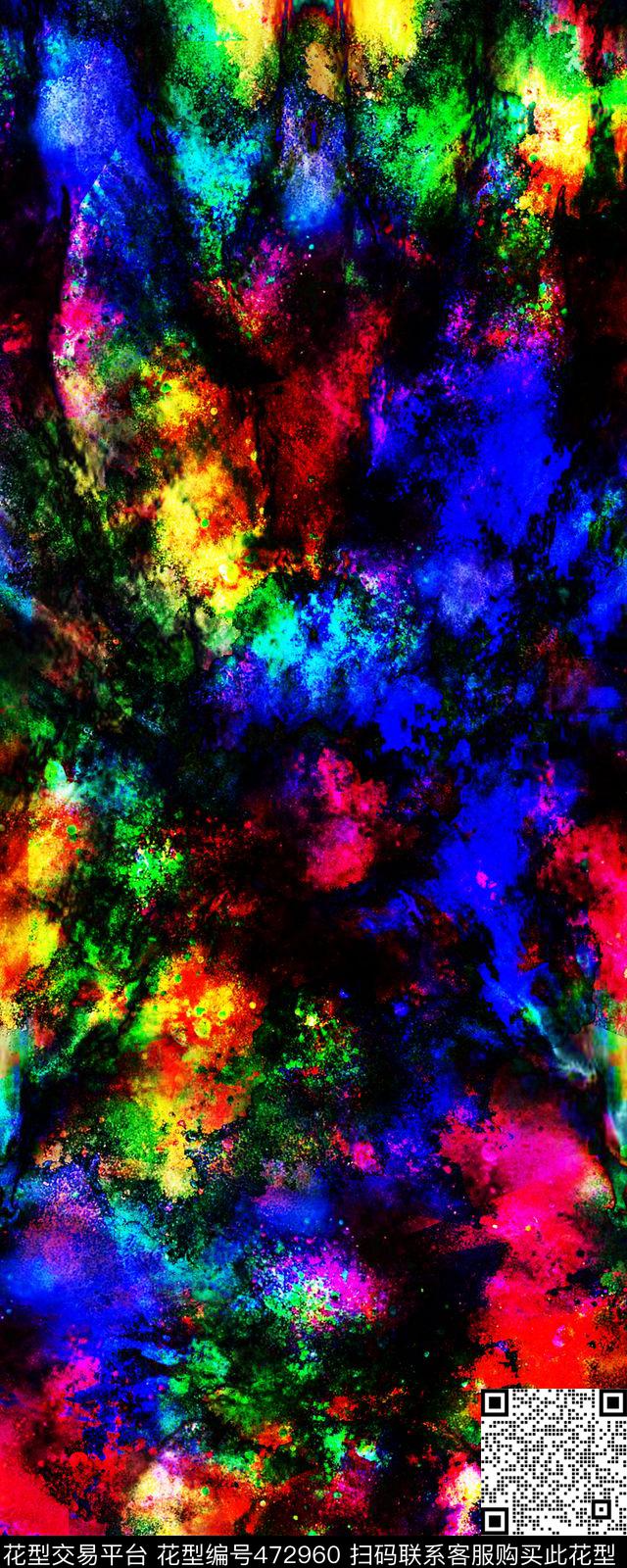 衬衫裙子丝绸数码印花华亿平台下载（图片编号: 472960） - 瓦栏（Walan）