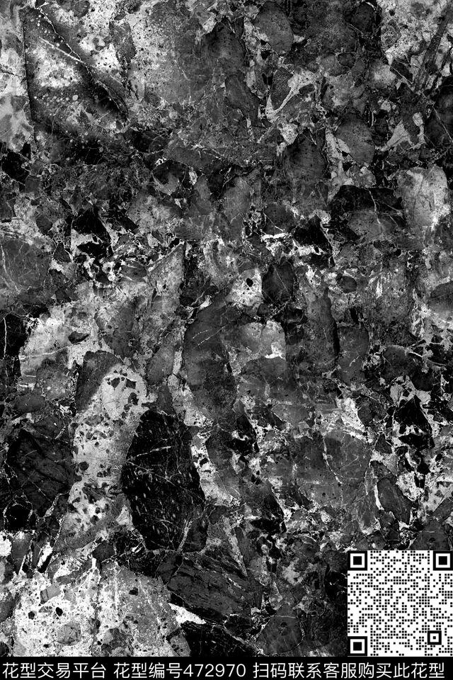 肌理抽象石纹数码印花华亿平台下载（图片编号: 472970） - 瓦栏（Walan）