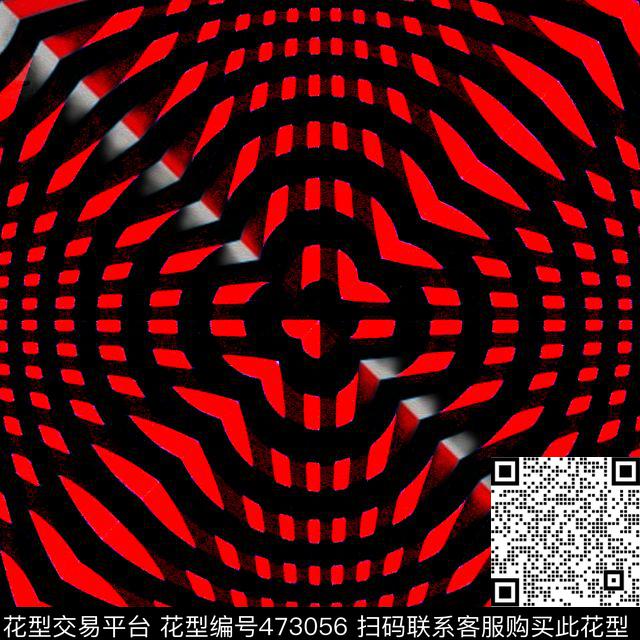 现代流行时尚传统印花华亿平台下载（图片编号: 473056） - 瓦栏（Walan）