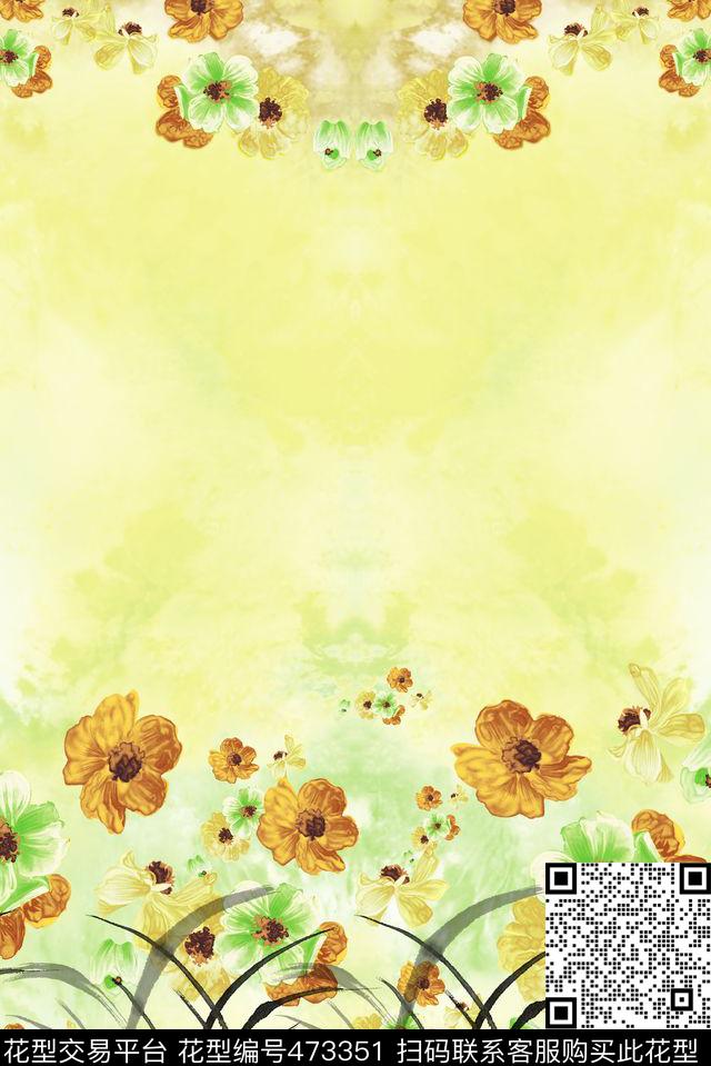 服装高雅文艺数码印花华亿平台下载（图片编号: 473351） - 瓦栏（Walan）