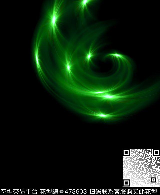 运动光晕发光印花时尚男装男装外套印花传统印花华亿平台下载（图片编号: 473603） - 瓦栏（Walan）