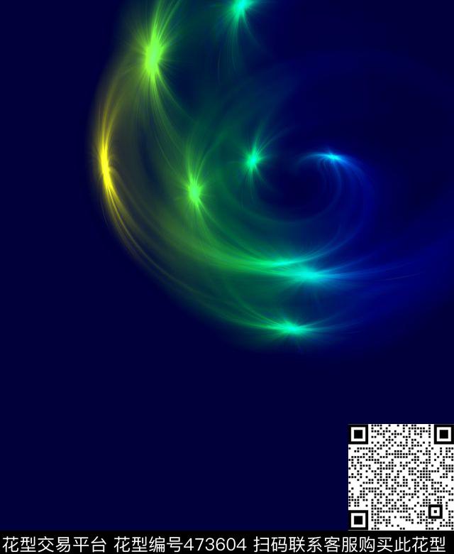 运动光晕发光印花时尚男装男装外套印花传统印花华亿平台下载（图片编号: 473604） - 瓦栏（Walan）