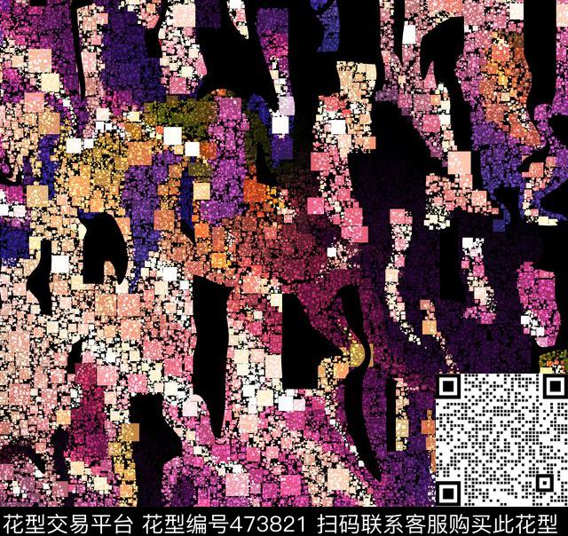 瓷砖方块几何数码印花华亿平台下载（图片编号: 473821） - 瓦栏（Walan）