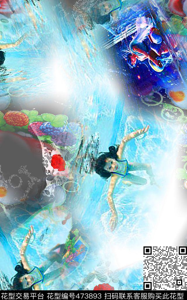 华谊时尚流行数码印花华亿平台下载（图片编号: 473893） - 瓦栏（Walan）