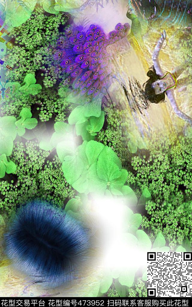 衬衣男装叔叔SHISAHNG数码印花华亿平台下载（图片编号: 473952） - 瓦栏（Walan）