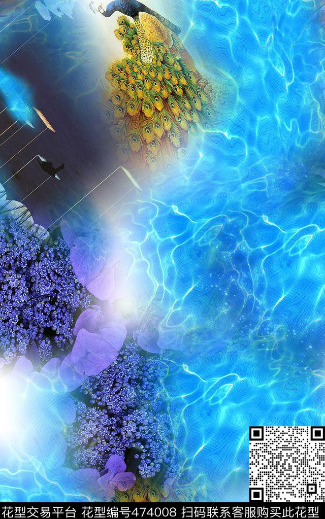 衬衣春意时尚数码印花华亿平台下载（图片编号: 474008） - 瓦栏（Walan）