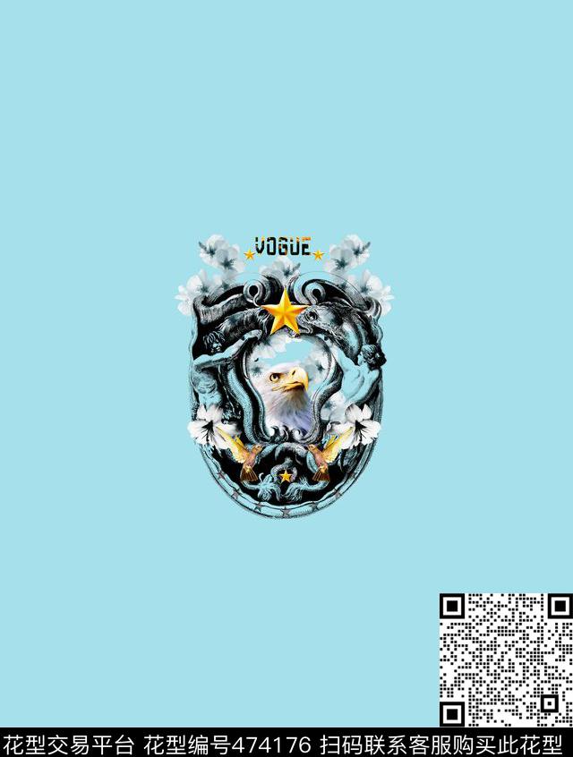 服装鸟欧式风格数码印花华亿平台下载（图片编号: 474176） - 瓦栏（Walan）