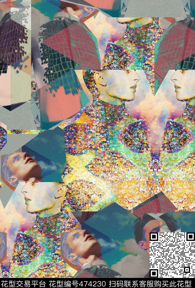 复古概念广告大片数码印花华亿平台下载（图片编号: 474230） - 瓦栏（Walan）