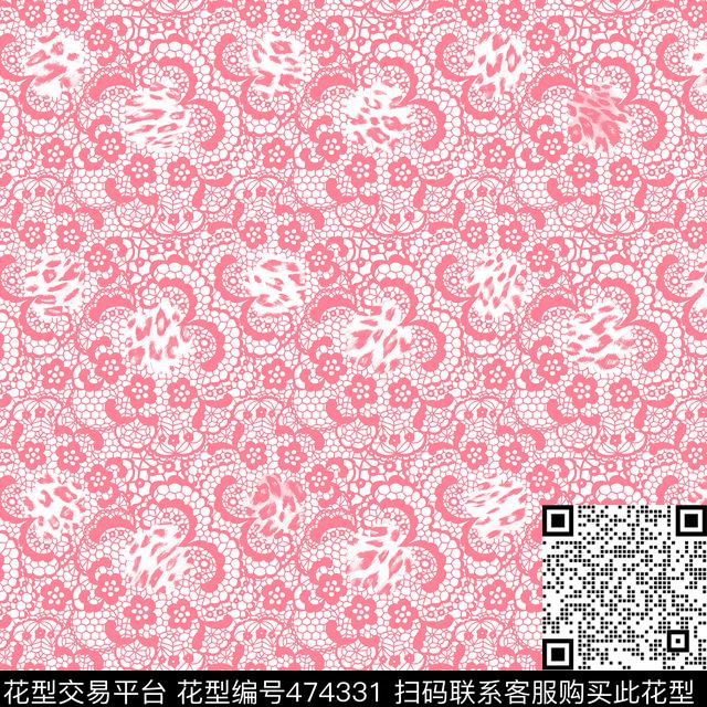 潮流大牌蕾丝花纹女装传统印花华亿平台下载（图片编号: 474331） - 瓦栏（Walan）