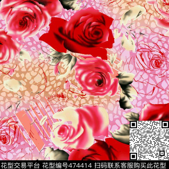 绚烂浓烈华美传统印花华亿平台下载（图片编号: 474414） - 瓦栏（Walan）