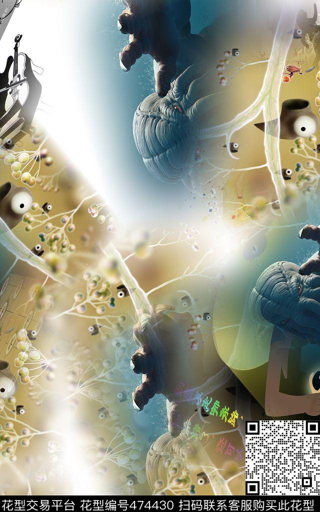 都市型男大牌数码印花华亿平台下载（图片编号: 474430） - 瓦栏（Walan）