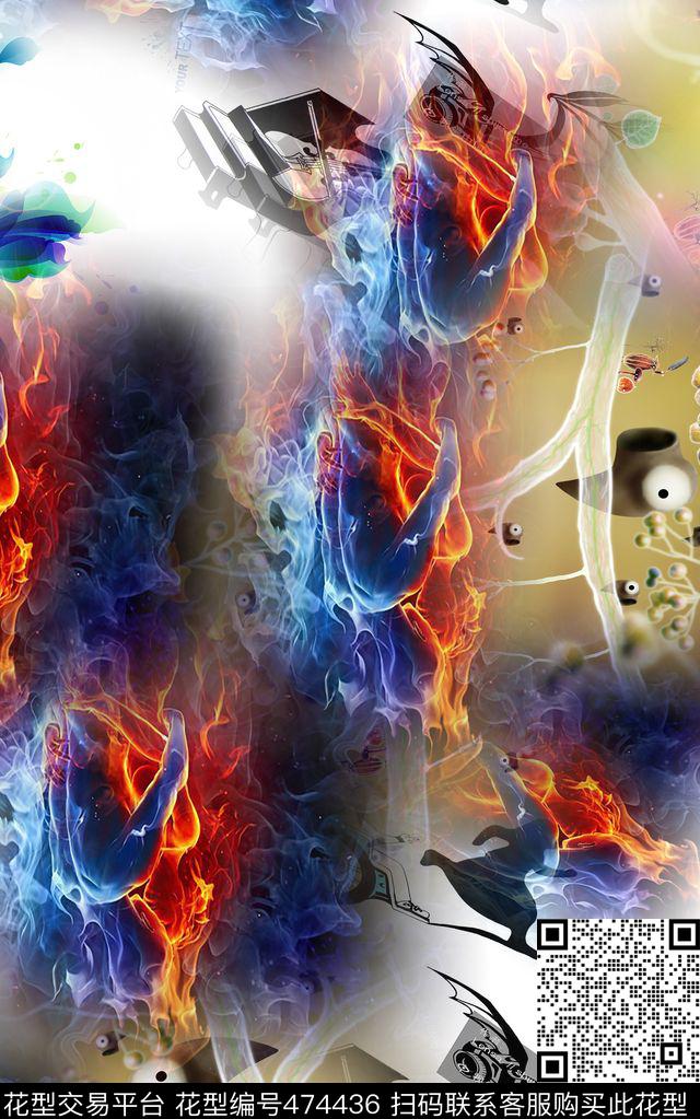 男装囧一大牌数码印花华亿平台下载（图片编号: 474436） - 瓦栏（Walan）