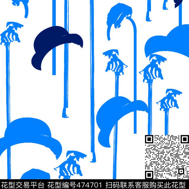 剪影简笔画简欧传统印花华亿平台下载（图片编号: 474701） - 瓦栏（Walan）