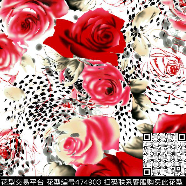 复古华美宫廷传统印花华亿平台下载（图片编号: 474903） - 瓦栏（Walan）