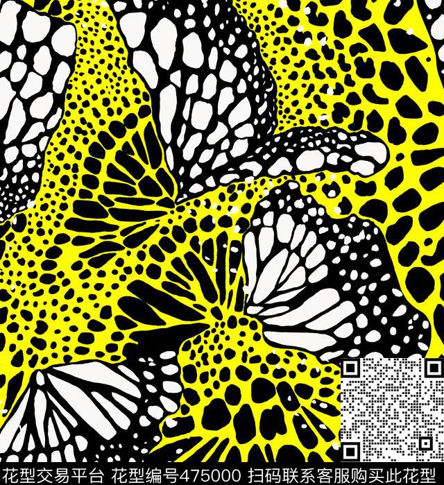 服装挂毯蝴蝶传统印花华亿平台下载（图片编号: 475000） - 瓦栏（Walan）