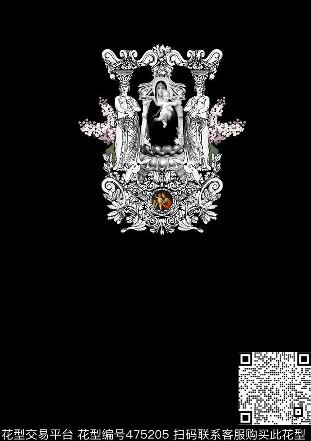 定位印花欧货欧式风格数码印花华亿平台下载（图片编号: 475205） - 瓦栏（Walan）