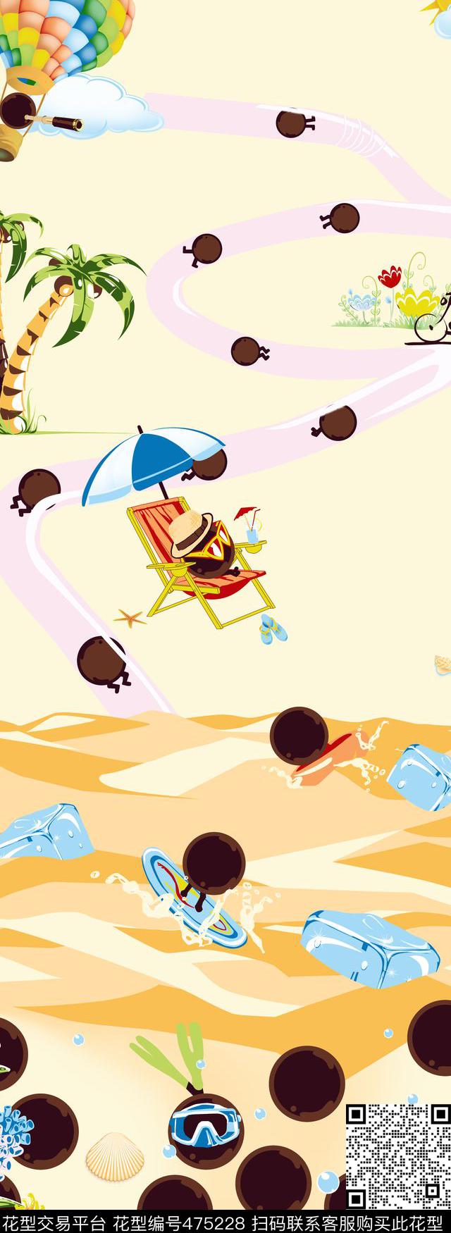 公仔卡通时尚传统印花华亿平台下载（图片编号: 475228） - 瓦栏（Walan）