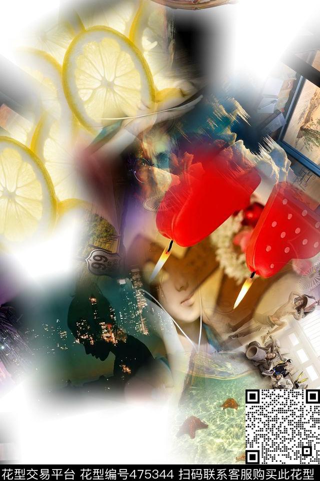 时尚休闲大牌数码印花华亿平台下载（图片编号: 475344） - 瓦栏（Walan）