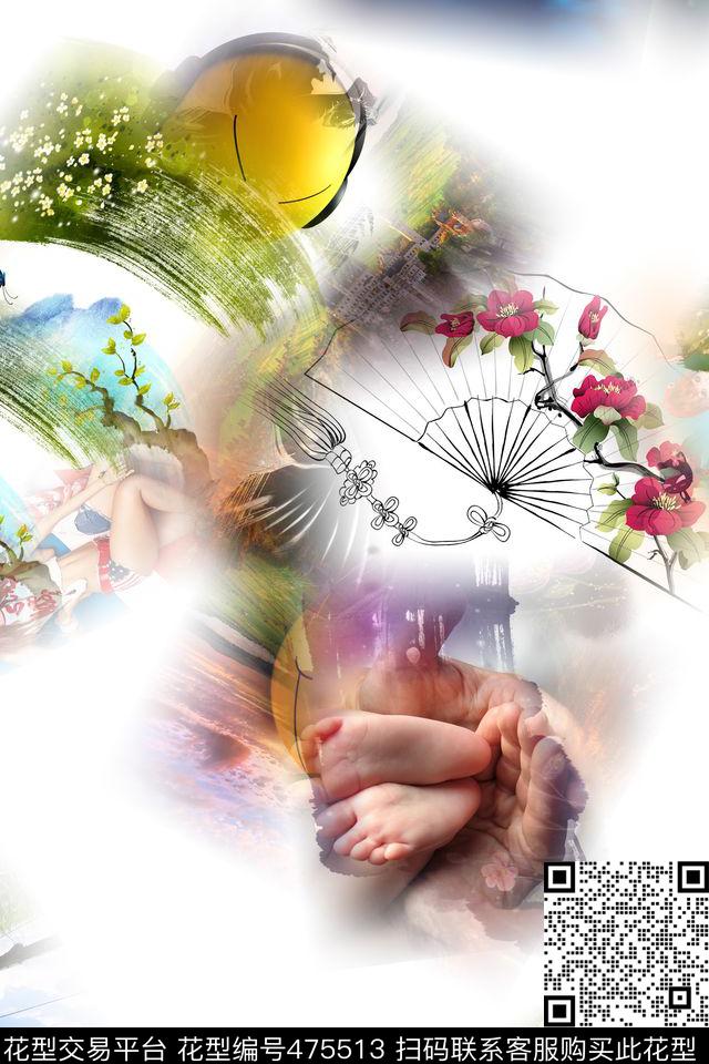 休闲男女衬衣数码印花华亿平台下载（图片编号: 475513） - 瓦栏（Walan）