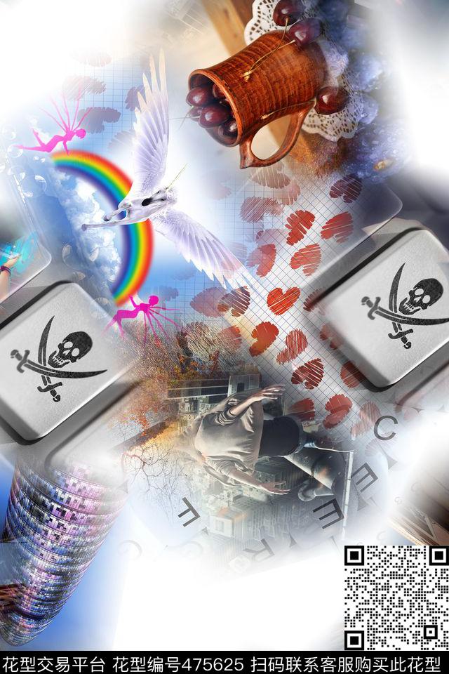 大牌男女时尚数码印花华亿平台下载（图片编号: 475625） - 瓦栏（Walan）