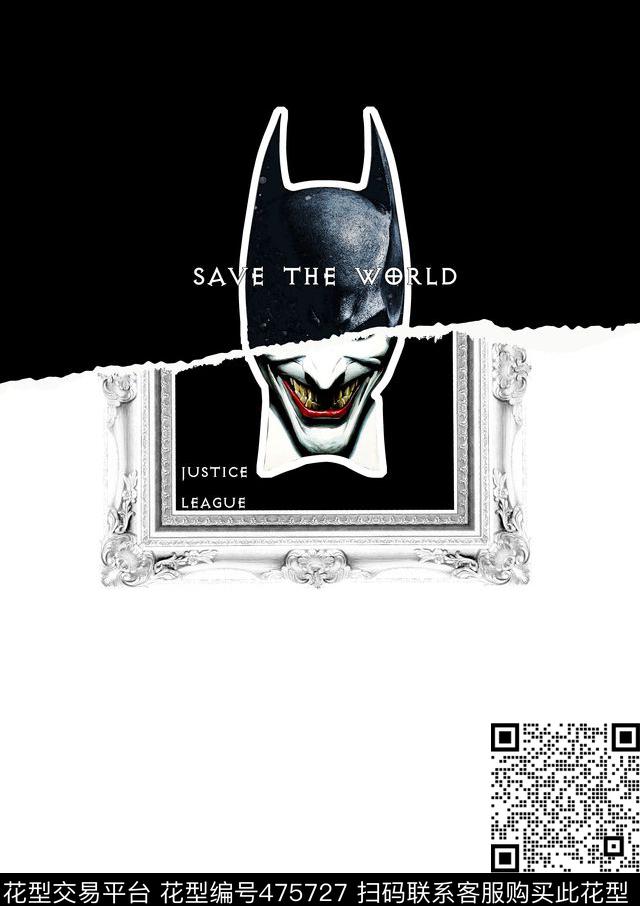 潮流哥特黑暗数码印花华亿平台下载（图片编号: 475727） - 瓦栏（Walan）